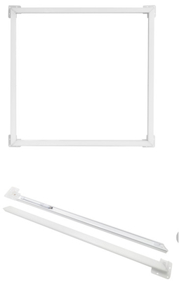 3-Jahres-Garantie Klappbare schlanke Panel Beleuchtung 3-mal Qty. als normale Panel 4800lm
