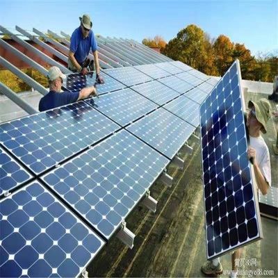 Solarzellen Dauerhafte Solarenergie mit robustem Aluminiumrahmen