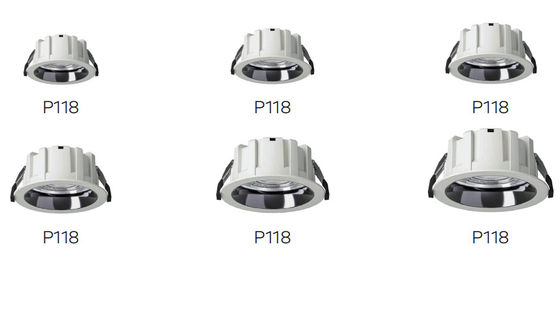 3.5 Zoll Dimmable LED Downlights Ultra Dünn 3000K Warm Weiß eingebettete Deckenleuchten Für Airpot Hotel Schule 15W 2000LM